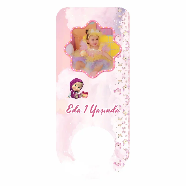 Maşa İle Koca Ayı Temalı Dikdörtgen Açacak Magneti